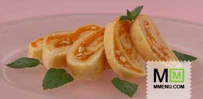 Рулет с джемом и орехами (2) Рулет с джемом и орехами (2)