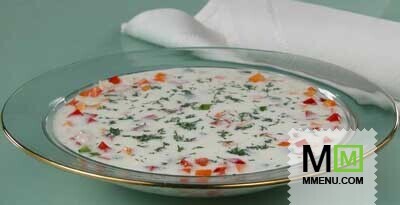 Холодный суп с овощами (2) Холодный суп с овощами (2)