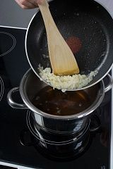 Приготовление блюда по рецепту - Каша с грибами. Шаг 4