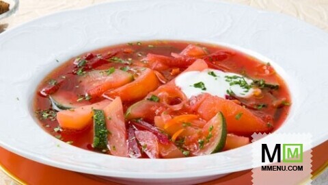 Борщ с кабачками Борщ с кабачками