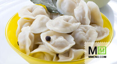 Пельмени с куриным фаршем Пельмени с куриным фаршем