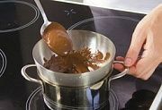 Приготовление блюда по рецепту - Шоколадные чашечки с кремом силебаб. Шаг 1