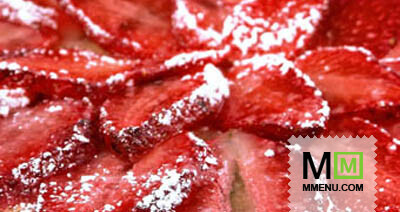 Клубничная пицца Клубничная пицца