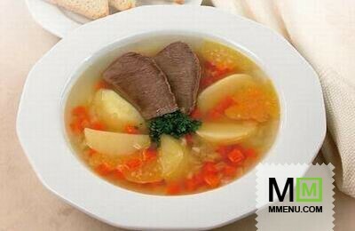 Суп мясной с овощами (2)