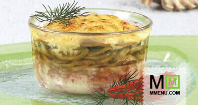 Раковые шейки под молочным соусом Раковые шейки под молочным соусом
