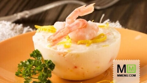 Мусс из сыра с креветками Мусс из сыра с креветками