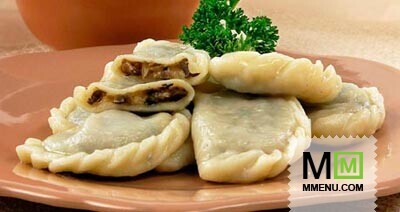 Вареники с рыжиками Вареники с рыжиками