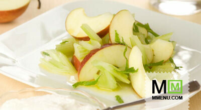 Салат из сельдерея с яблоками (3)