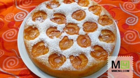 Пирог "Солнечный" с абрикосами