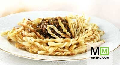 Стружки с соусом Стружки с соусом