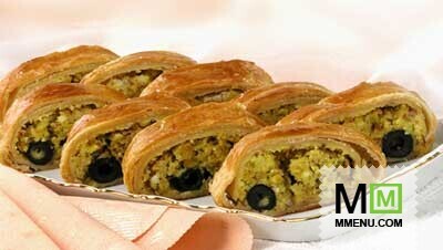 Рулет с маслинами Рулет с маслинами