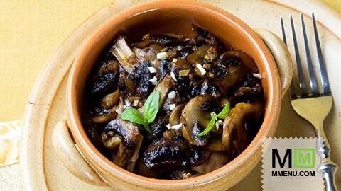 Горячая закуска с грибами Горячая закуска с грибами