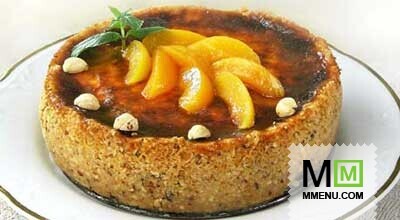 Пирог с сыром и абрикосами Пирог с сыром и абрикосами