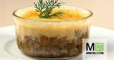 Горячая закуска из сушеных грибов Горячая закуска из сушеных грибов