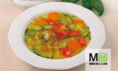 Суп картофельный с кабачками Суп картофельный с кабачками