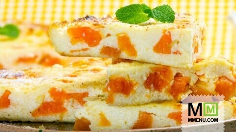 Запеканка из творога с тыквой Запеканка из творога с тыквой