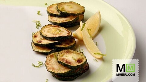 Цукини жареные с лаймом Цукини жареные с лаймом