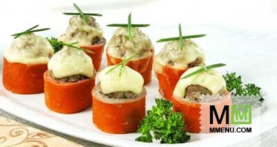 Морковь фаршированная Морковь фаршированная