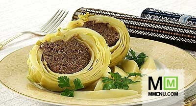 Капуста, фаршированная бараниной Капуста, фаршированная бараниной