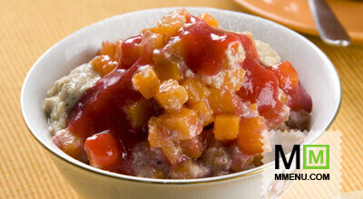 Тыква с медом, кизилом и орехами Тыква с медом, кизилом и орехами