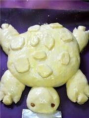 Приготовление блюда по рецепту - Детский пирог "Черепашка". Шаг 6