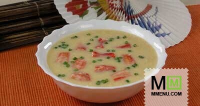 Кукурузный суп с крабовым мясом Кукурузный суп с крабовым мясом