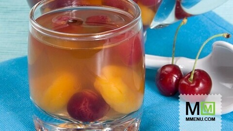 Компот из кураги и черешни Компот из кураги и черешни