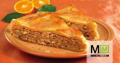 Миндально-кунжутный пирог Миндально-кунжутный пирог