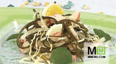 Салат из морской капусты по-китайски Салат из морской капусты по-китайски