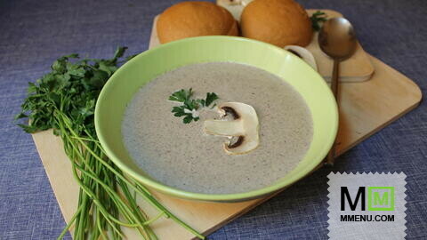 Крем-суп из шампиньонов - рецепт от Тори