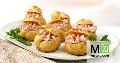 Булочки с ветчинным муссом Булочки с ветчинным муссом