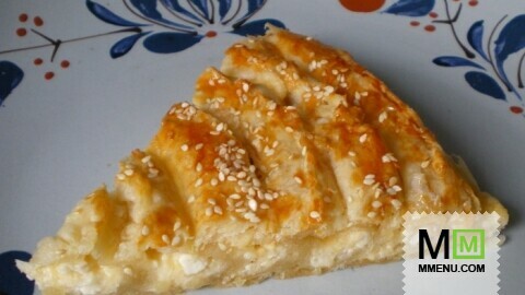 Пирог с сыром "Улитка"