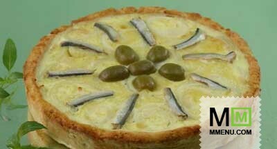 Луковый пирог по-французски Луковый пирог по-французски