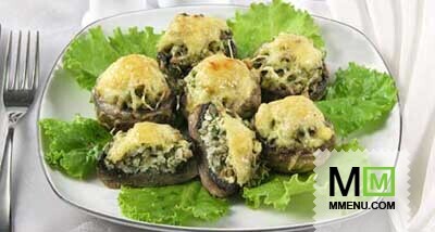 Шампиньоны фаршированные (2) Шампиньоны фаршированные (2)