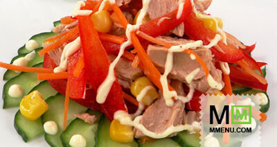 Салат из тунца с кукурузой (2) Салат из тунца с кукурузой (2)