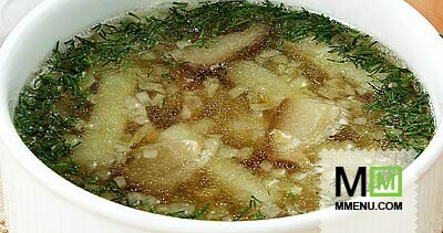 Суп картофельный с грибами Суп картофельный с грибами
