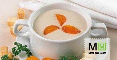 Суп-пюре из курицы с мандаринами Суп-пюре из курицы с мандаринами