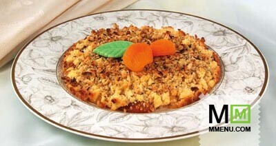 Курага в песочной крошке Курага в песочной крошке