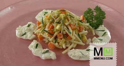 Салат с макаронами и сыром (2)
