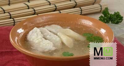 Куриный суп со спаржей Куриный суп со спаржей