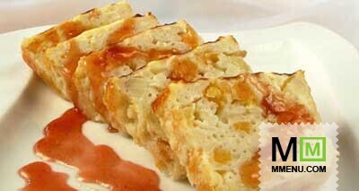 Запеканка с курагой и яблоками Запеканка с курагой и яблоками