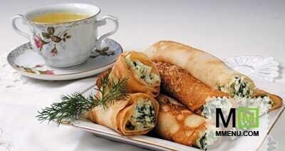 Блинчики с начинкой Блинчики с начинкой