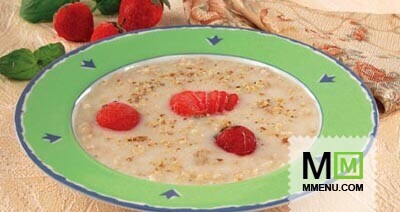 Молочный суп с земляникой Молочный суп с земляникой