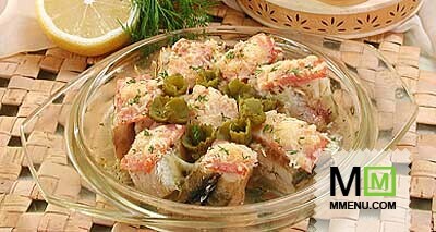 Хек, тушенный с сыром Хек, тушенный с сыром