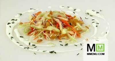 Салат с белокочанной капустой (2)
