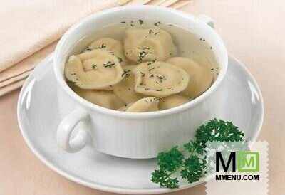 Уха с пельменями из рыбы Уха с пельменями из рыбы