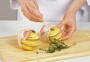 Приготовление блюда по рецепту - Картофельные сэндвичи с сальсой. Шаг 7
