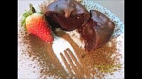 Шоколадный фондан - рецепт от Алексея Акимова.
