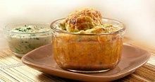 Рецепт - Картофельное суфле с грибами