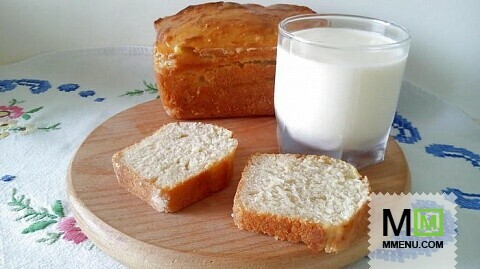 Кукурузный хлеб-микс на закваске.